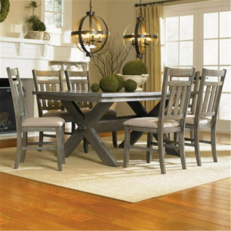 POWELL 7-Pc. Turino Dining Set - Dining Table and Side Chairs 457-417M2